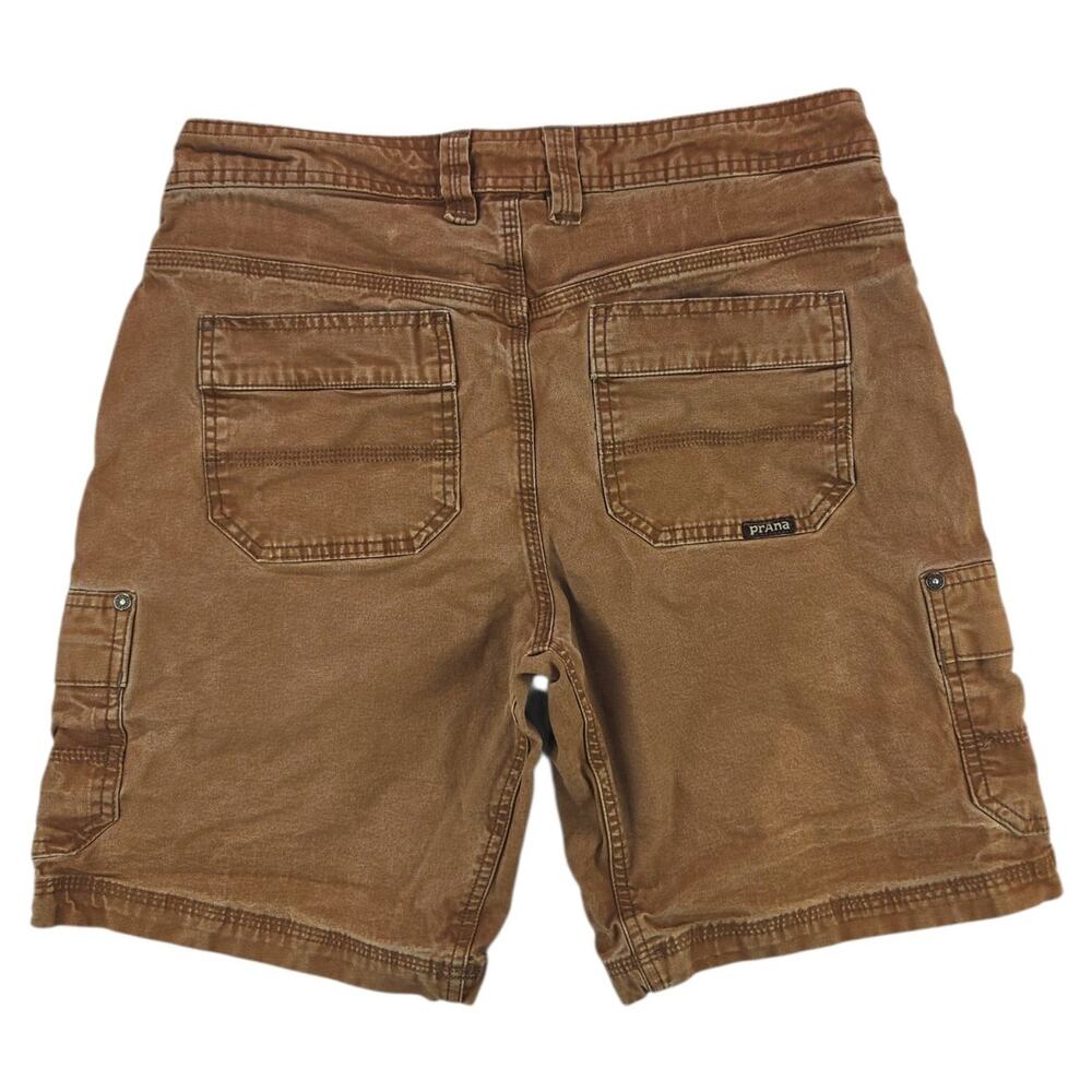 PrAna | Brown 8.5" Murray Relaxed Fit Cargo Shorts | Size 30 - Picture 4 of 5